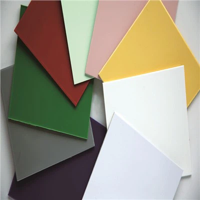 욕조 용 고광택 ABS 시트 PMMA White