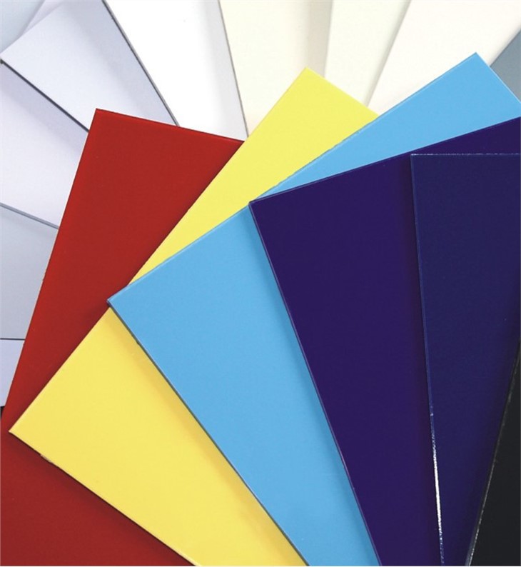 ABS with acrylic capping plastic sheet